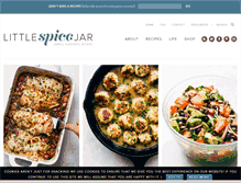 Tablet Screenshot of littlespicejar.com